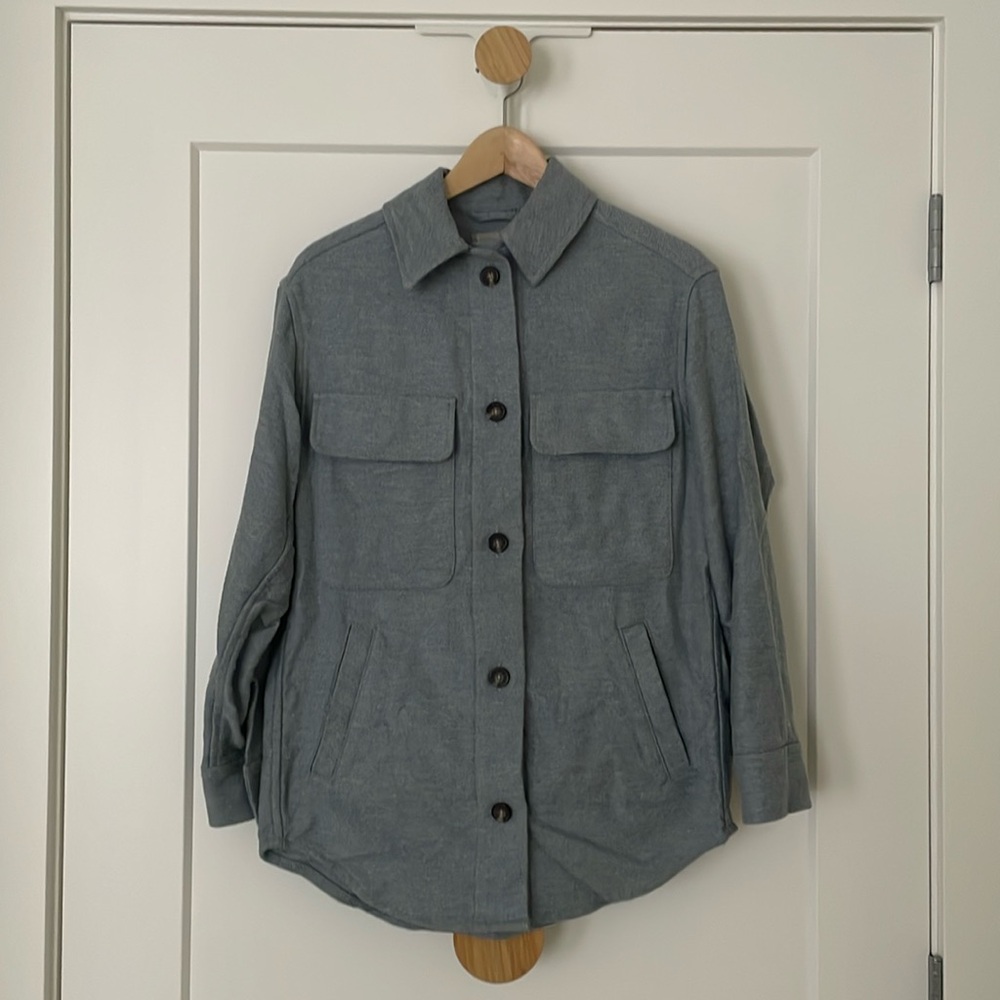 Everlane Flannel Chore Coat/Over Shirt